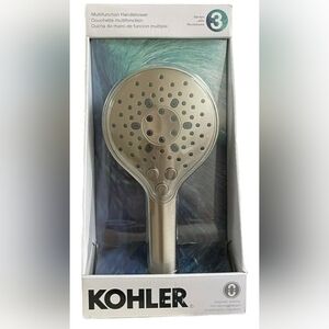 Kohler Prosecco Modern Handheld Shower, Brushed Nickel, 3 Settings, 72" Hose